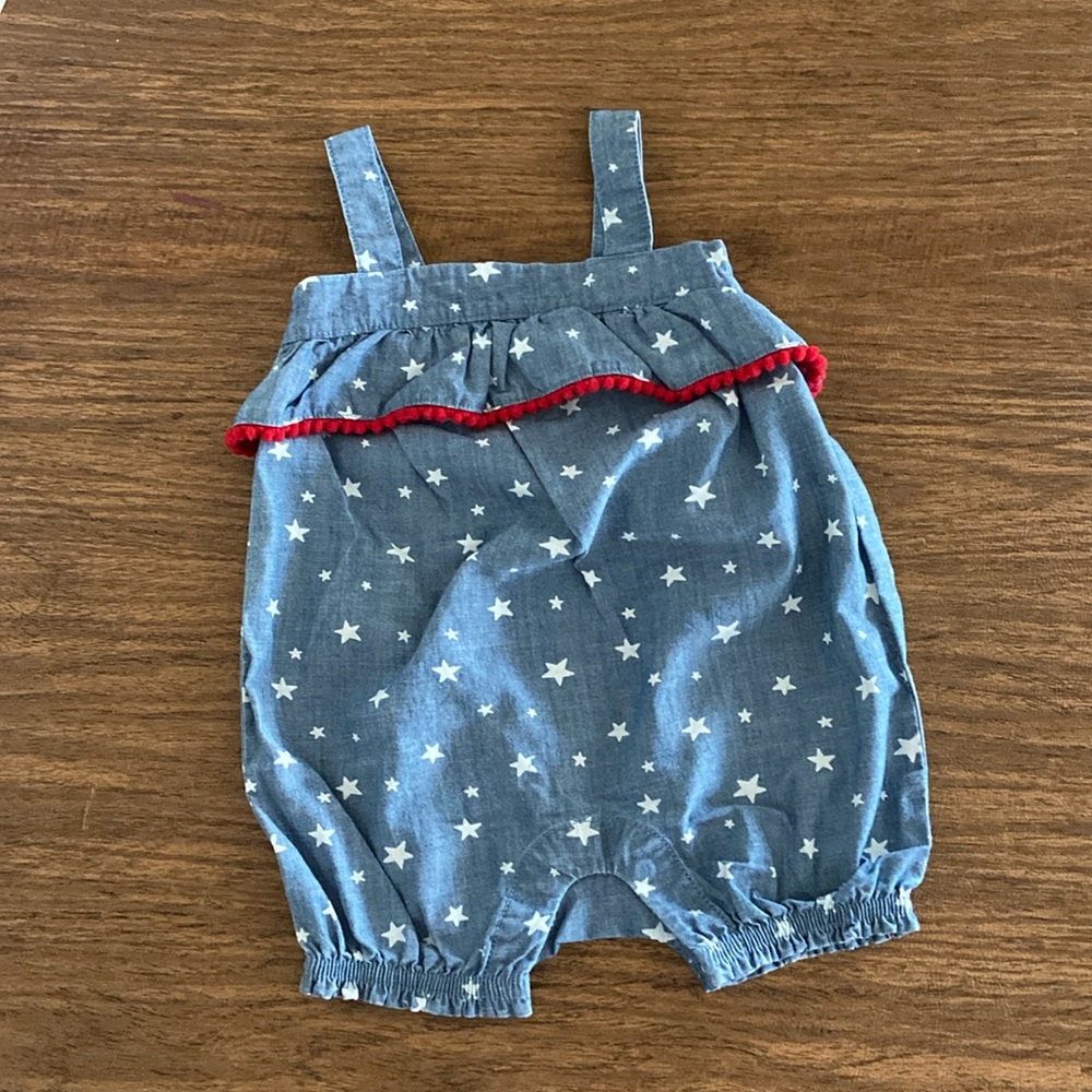 Patriotic Sunsuit size 1/2T